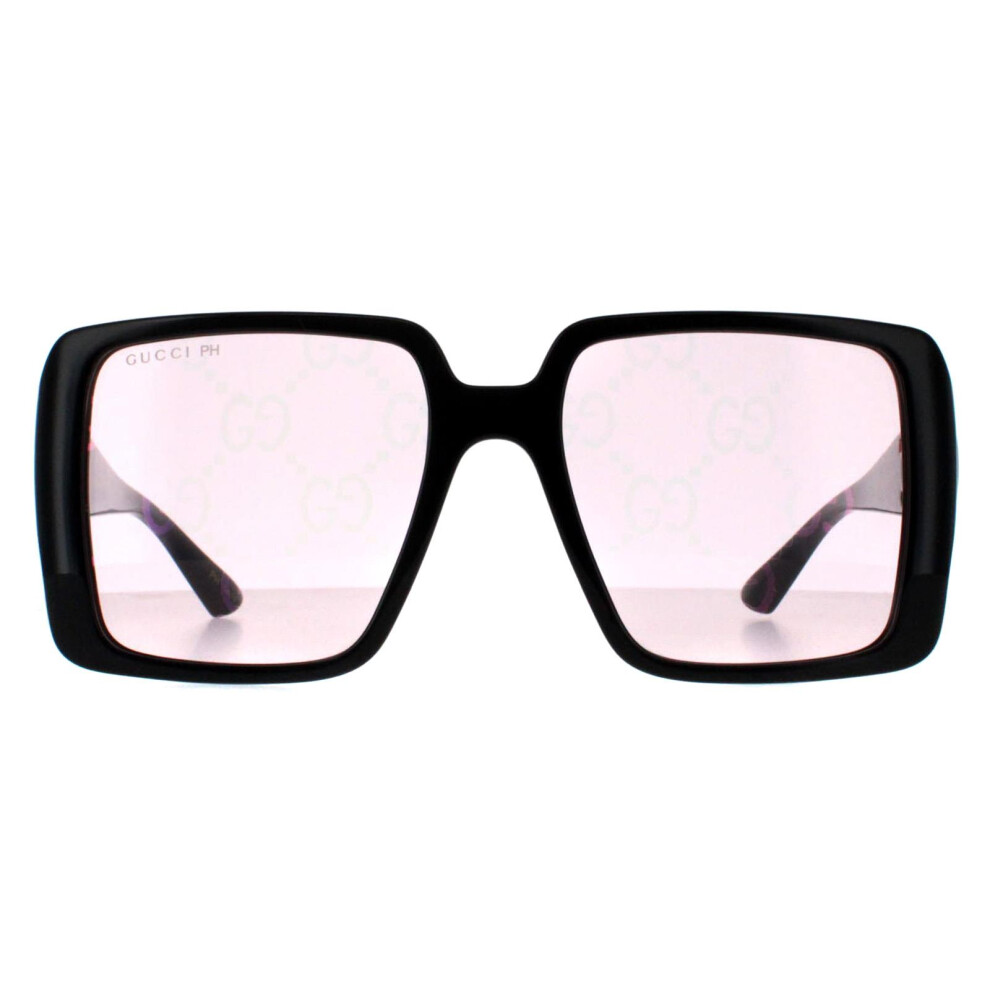 Gucci Sunglasses GG1692S 006 Black with Silver Grey