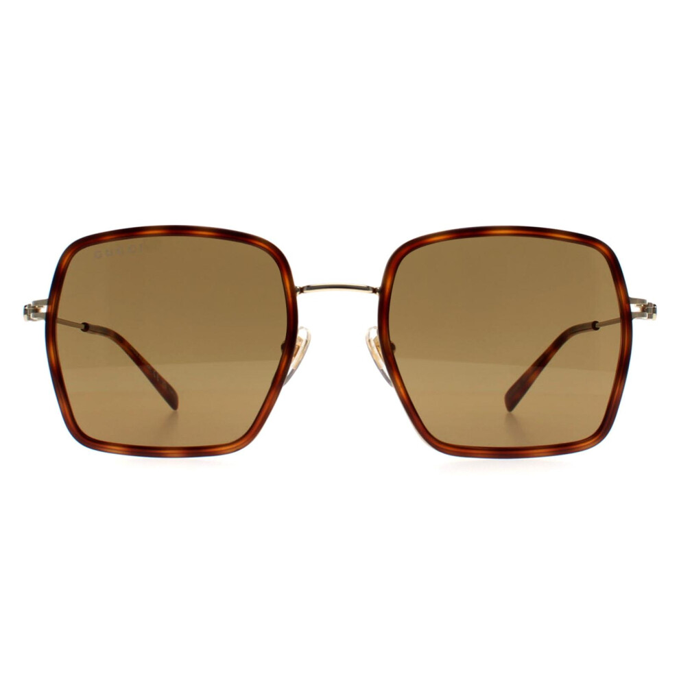 Gucci Sunglasses GG1848S 002 Havana Gold Brown-image-OPC-PGHJNQG-NEW