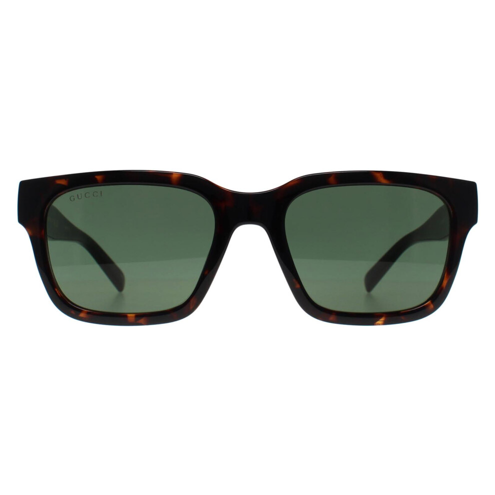 Gucci Sunglasses Gg1857s 002 Dark Havana Green