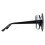 Jimmy Choo Jimmy Choo Sunglasses AURI/G/S 807 90 Black Dark Grey Gradient 4