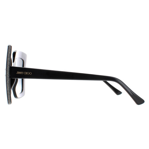 Jimmy Choo Jimmy Choo Sunglasses AURI/G/S 807 90 Black Dark Grey Gradient 2