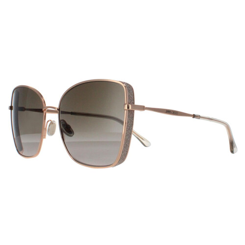 Jimmy Choo Aurinkolasit - ALEXIS/S - Metallikehys - Kulta (Kultakupari) - Naisille 1