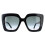 Jimmy Choo Jimmy Choo Sunglasses AURI/G/S 807 90 Black Dark Grey Gradient 1