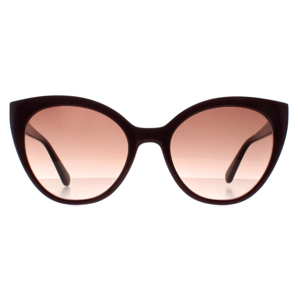 Kate Spade Sunglasses Amya LHF HA Burgundy Brown Gradient