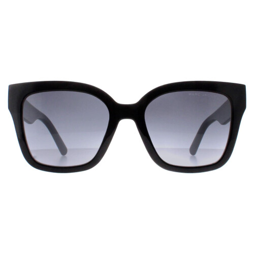 Marc Jacobs Marc Jacobs Sunglasses MARC 658/S 807 9O Shiny Black Dark Grey Gradient