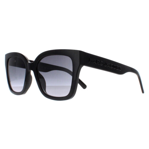 Marc Jacobs Marc Jacobs Sunglasses MARC 658/S 807 9O Shiny Black Dark Grey Gradient 1