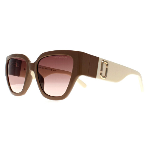 Marc Jacobs Marc Jacobs Sunglasses MARC 724/S 10A HA Beige White Brown Gradient 1