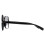 Marc Jacobs Marc Jacobs Sunglasses MJ 1105/S 807 9O Shiny Black Dark Grey Gradient 3