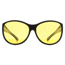 Montana Fit Over Glasses Night Driving Sunglasses FO8 C Black Yellow Polarized