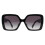 Miu Miu Miu Miu Sunglasses MU10YS 1AB5D1 Black Grey Gradient 1