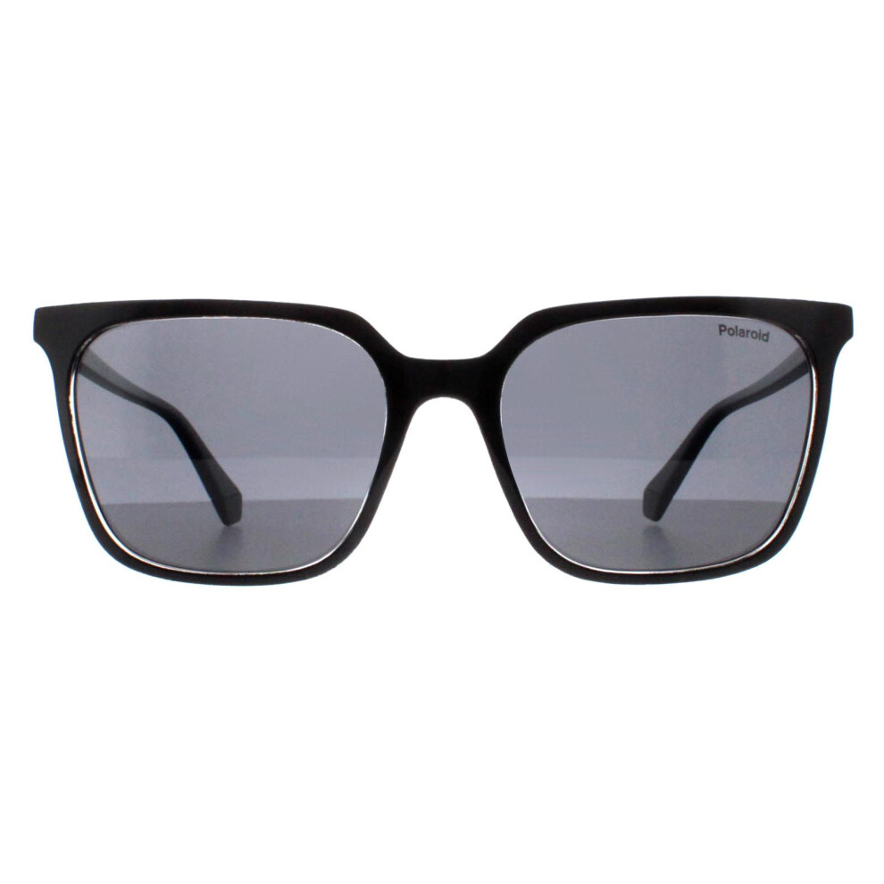 Polaroid Sunglasses Pld 4163/S 7C5 M9 Black Crystal Grey Polarized Black,Grey