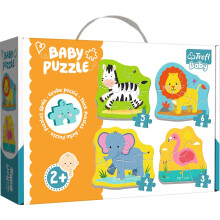 Puzzle classique Trefl Baby - Animaux du safari