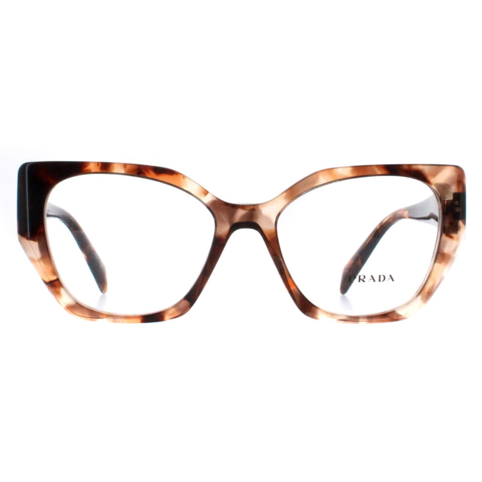 Prada Eyeglasses Pr18wv 07R1o1 Caramel Tortoise Women