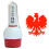 EZBallStamp Golfbold Stamp Marker (Red Polish Eagle) 2