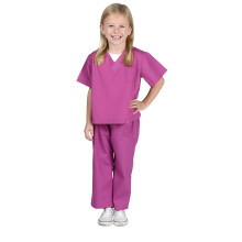 Aeromax DRF-810 8 af 10 Junior Doctor Scrubs Fuchsia Pink