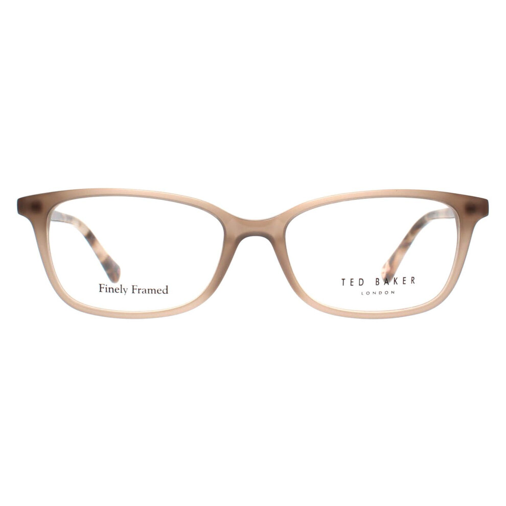 Sally Hansen Ted Baker Glasses Frames Tb9162 Lorie 301 Taupe And Havana Women
