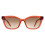 Ted Baker Ted Baker Sunglasses TB1639 Tanner 220 Transp Candy Cane Red Brown Grey Gradient 1