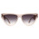 Ted Baker Ted Baker Sunglasses TB1665 Raella 269 Frosted Grey Grey Gradient 1