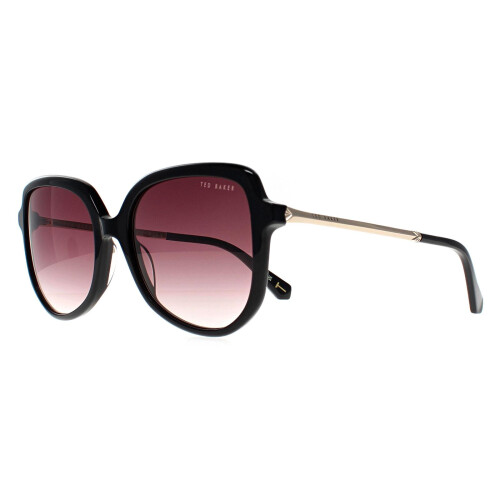Ted Baker Ted Baker Sunglasses TB1717 Kiera 001 Black Brown Gradient 1