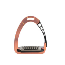 Estribo de seguridad unisex Acavallo Arena en oro rosa