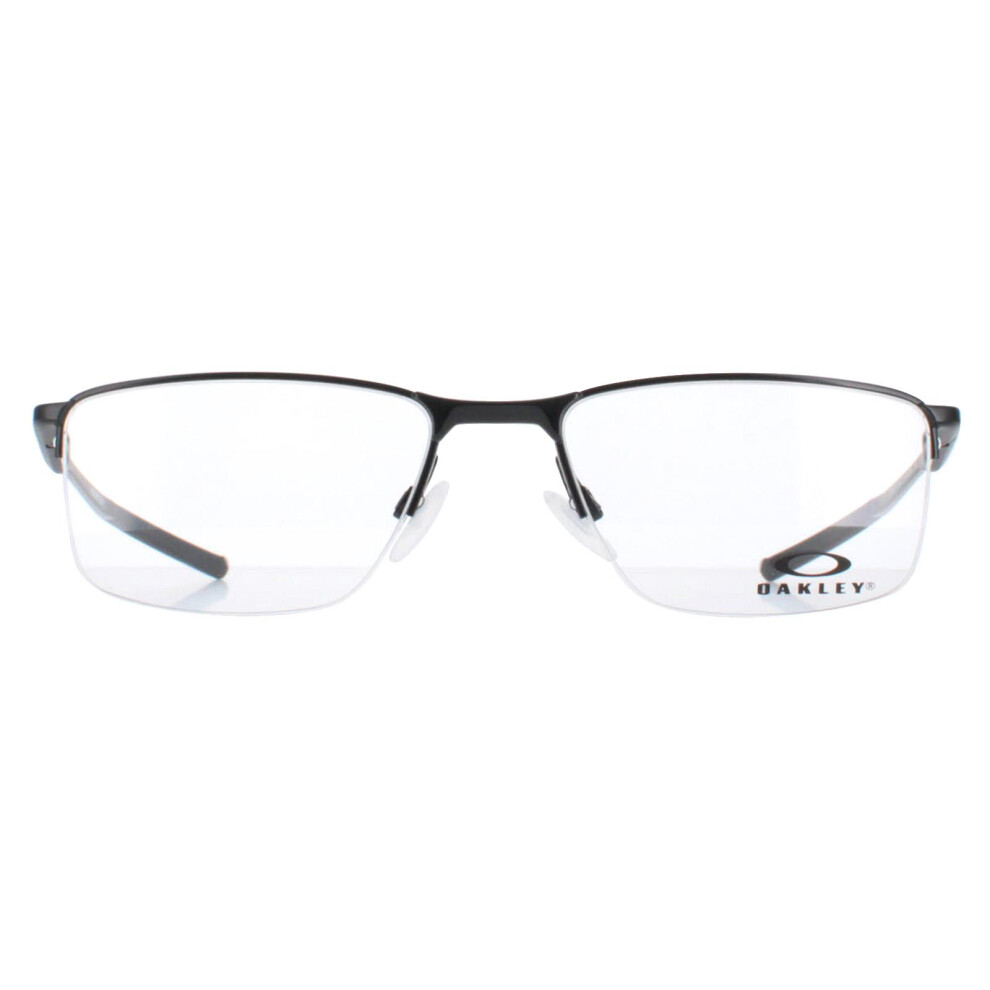 Oakley Men's Black Ox3218 Socket 5.5 321801 Man Optical Frames Metal Squared Normal - Image 3