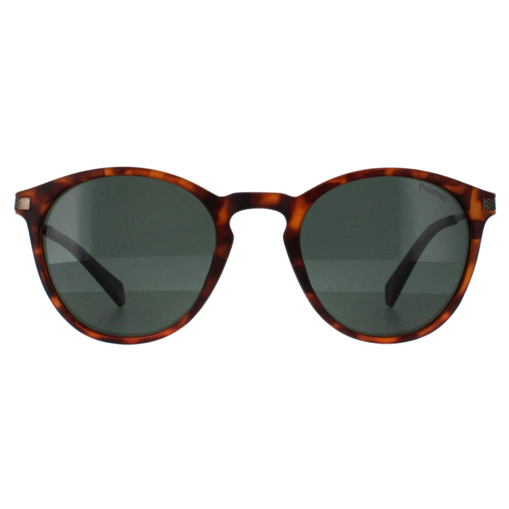 Polaroid Sunglasses Pld 2062/S N9p Uc Matte Havana Polarized Green