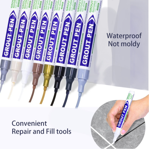 (GNMFB-Light Gray) Ceramic Tile Pen  Paint Marker  Waterproof Without 1