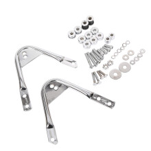 Ecotric aftagelig docking-hardware-s?t kompatibel med 1997-2008 Harley Touring FL Road King Road Glide Street Glide & Electra Glide Two Up Bagage