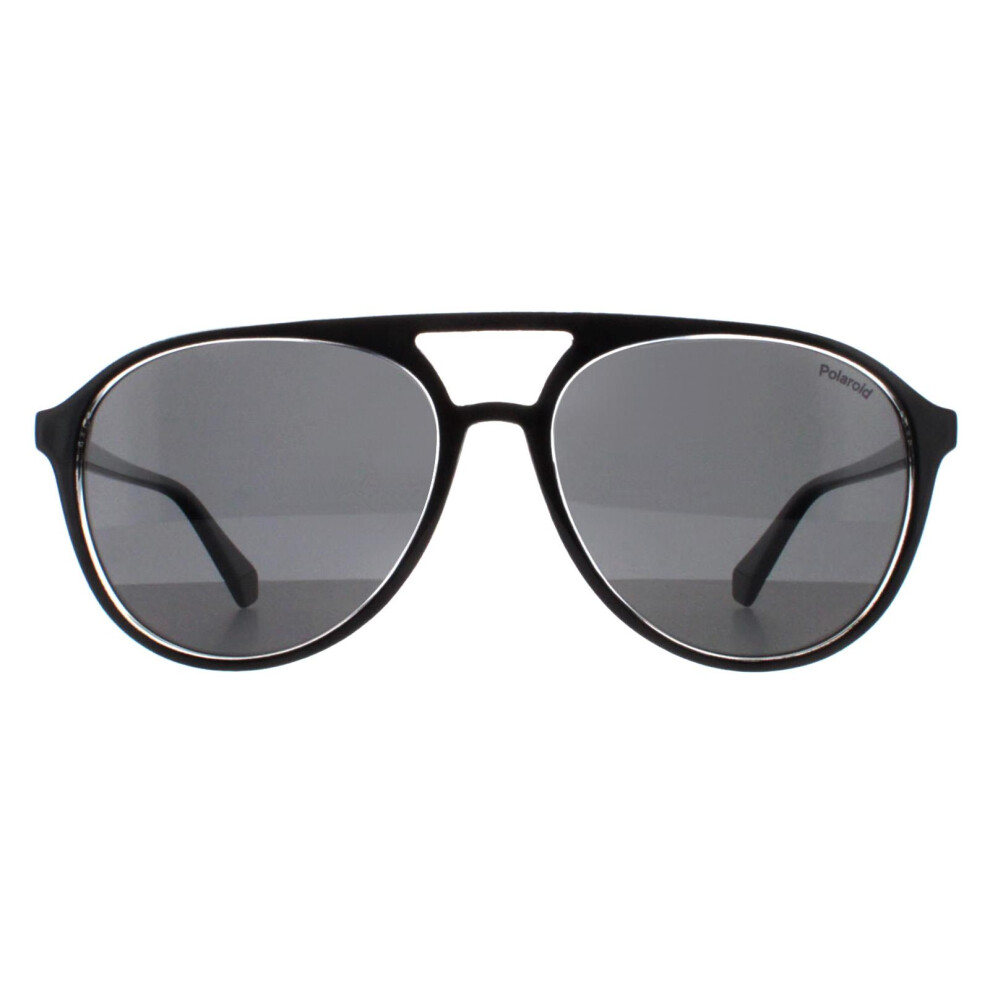 Polaroid Sunglasses Pld 4162/S 7C5 M9 Black Crystal Grey Polarized Black,Grey