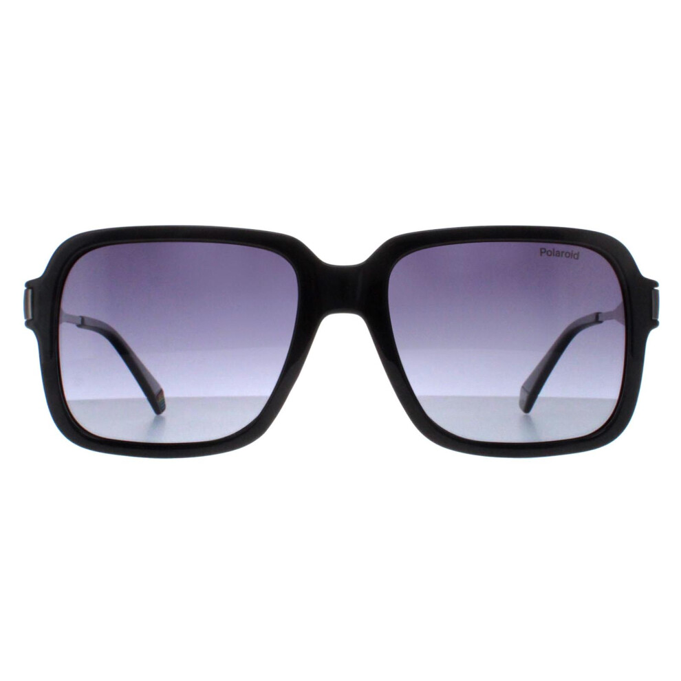 Polaroid Sunglasses Pld 6220/S/X 807 Wj Black Grey Gradient Polarized Black,Grey
