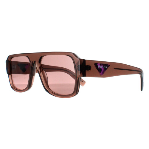 Prada Prada Sunglasses PR22YS 17O60B Transparent Brown Light Brown 1