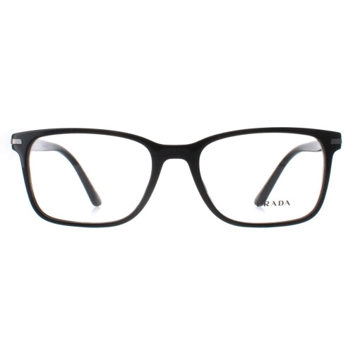 Prada Prada Eyeglasses PR14WV 1AB1O1 Black Men