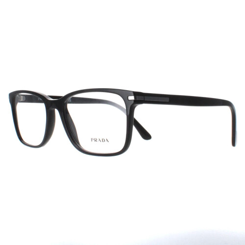 Prada Prada Eyeglasses PR14WV 1AB1O1 Black Men 1
