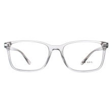 Prada Eyeglasses PR14WV U431O1 Crystal Grey Men