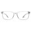 Prada Prada Eyeglasses PR14WV U431O1 Crystal Grey Men 1