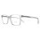 Prada Prada Eyeglasses PR14WV U431O1 Crystal Grey Men 2