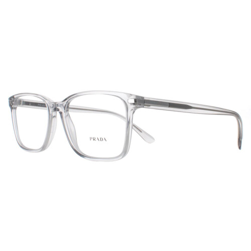 Prada Prada Eyeglasses PR14WV U431O1 Crystal Grey Men 1