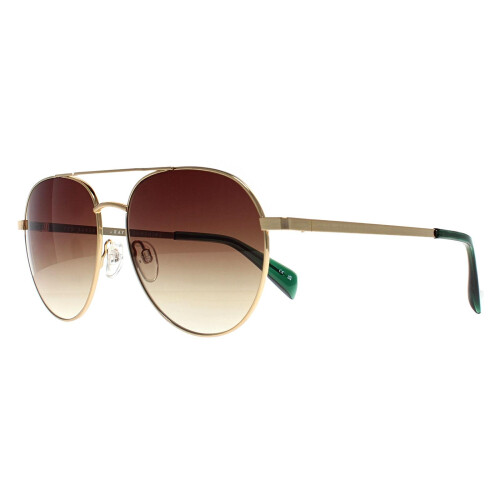 Ted Baker Ted Baker Sunglasses TB1682 Konrad 407 Antique Gold Brown Gradient 1