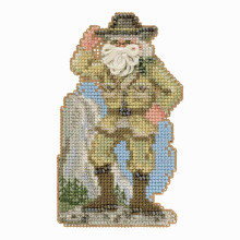 Yosemite Santa Kit de Enfeite em Ponto Cruz Contado Mill Hill 2018