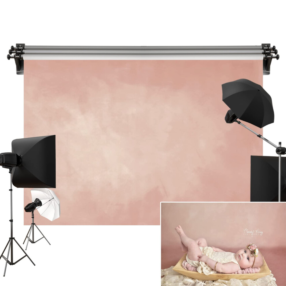 Kate 7X5ft22mw X15mh Texture Backdrop For Photoshoot Seamless Portrait Headshot Background Photo Video Studio Props Pink 657390940333