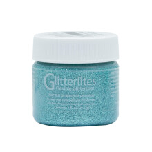 Angelus Glitterlites Paint Ice Blue 1Fl Oz