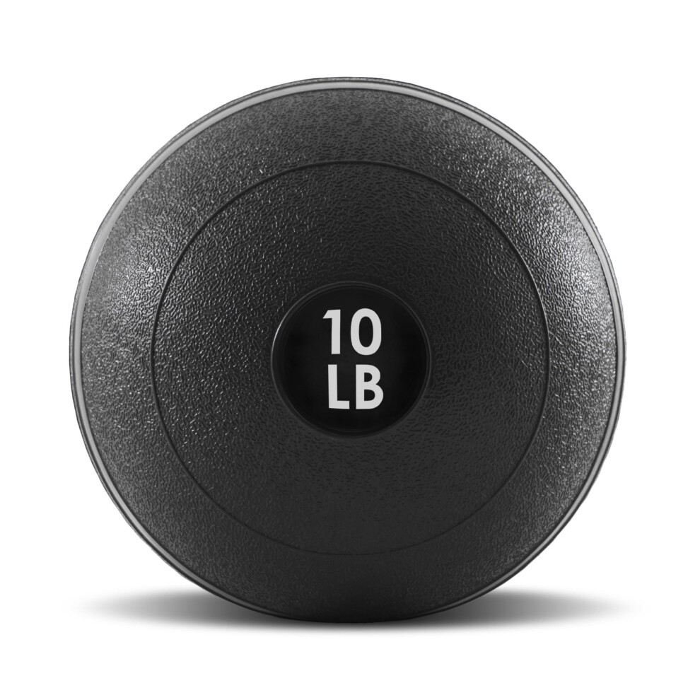 ProsourceFit Slam Medicine Balls Smooth and Tread Textured Grip Dead Weight Balls for Crossfit Strength and Conditioning Exercises Cardio and Core