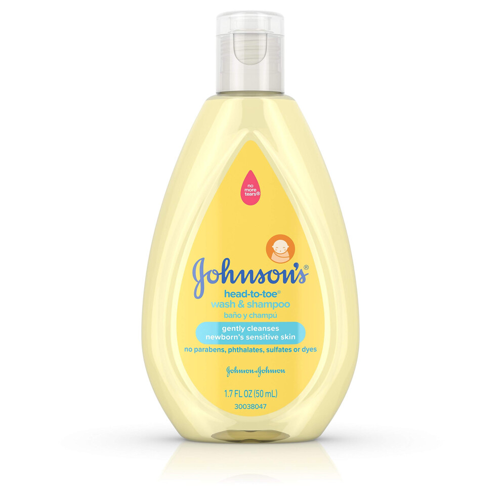 Johnsons Headtotoe Tearless Gentle Baby Wash  Shampoo  17 Fl Oz  170 Oz
