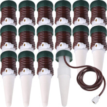16 Pack Estacas Autoirrigantes para Plantas Dispositivos de Rega Automática
