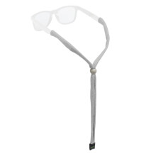 Chums Retentor de Óculos de Algodão Reciclado - Suporte Ajustável para Óculos de Sol (Aluminum Heather)