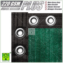ColourTree Plus Extra Heavy Duty Sichtschutznetz f?r Z?une ? Handelsqualit?t 220 g/m? ? Strapazierf?hig ? 3 Jahre Garantie (5' x 50', Gr?n)