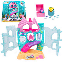 Hatchimals CollEGGtibles, Coral Castle Faltbares Spielset mit exklusivem Mermal Charakter