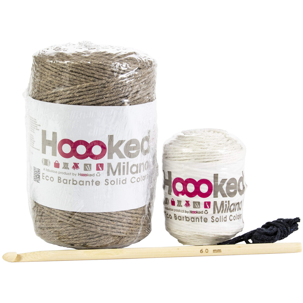 Kit Hoooked Donkey Joe Con Filato Eco Brabante - Talpa-image