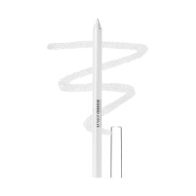 Lápis de Olhos Maybelline TattooStudio, Gel Impermeável, 36h, Branco Polido, 1 Unidade