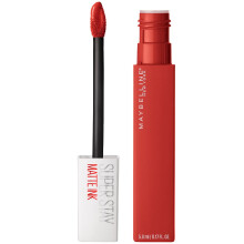 Maybelline Super Stay matt tints folykony ajakrzs smink hosszantart, nagy hats szn akr 16 rig viselheto Dancer Brick Red 1 Count